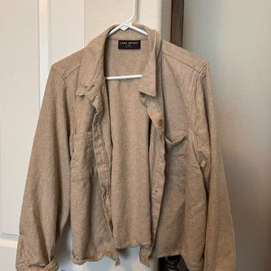 Lane Bryant Cropped tweed jacket